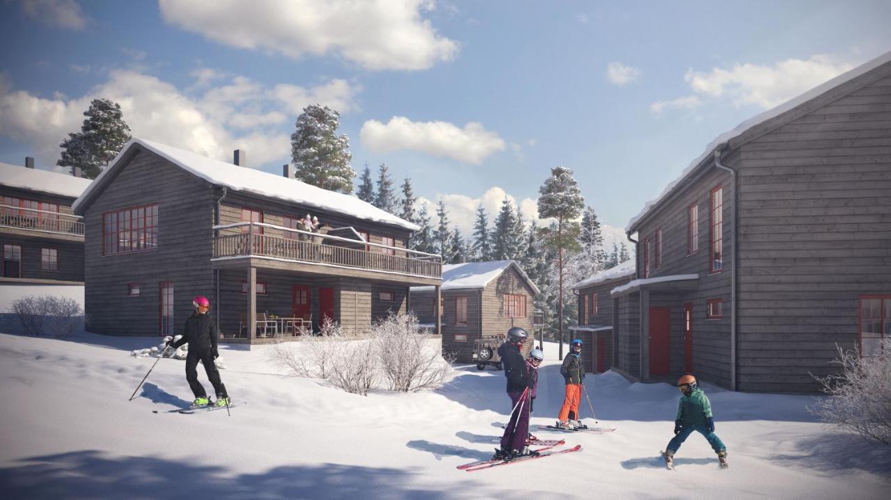 Parkstigens Fjaellby - Kavan Funäsdalen Kültér fotó