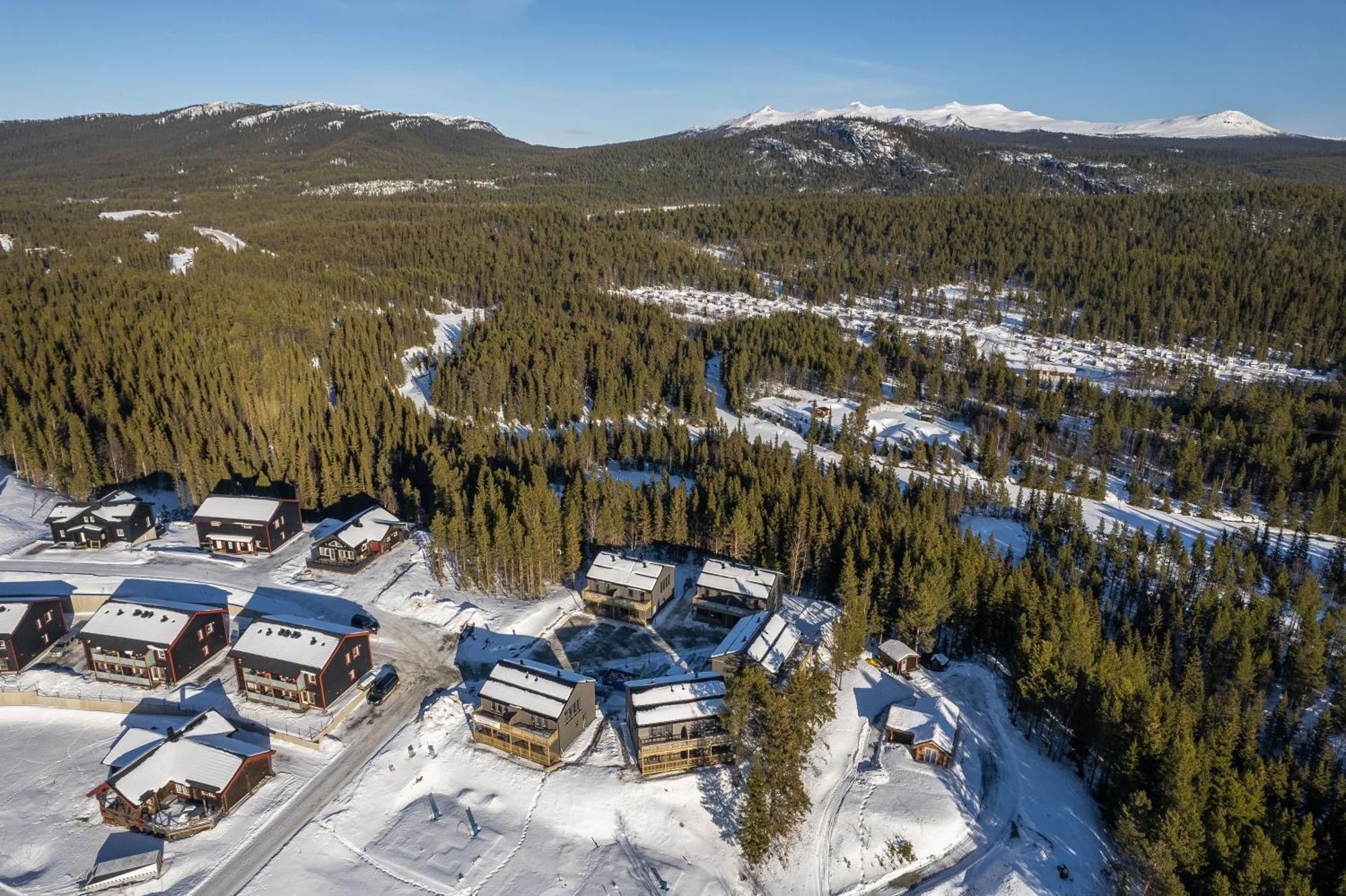Parkstigens Fjaellby - Kavan Funäsdalen Kültér fotó
